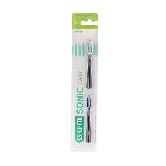 Sonic Daily Weiche Bürstenköpfe 4110 Gum - 2er Nachfüllpack
