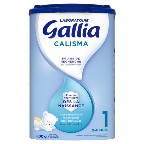 Calisma Lait erste Stufe ab der Geburt Immunsystem Gallia - Dose 800g