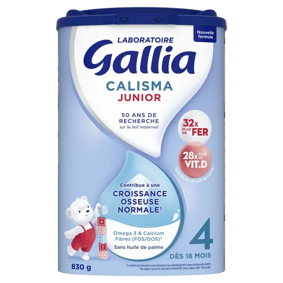 Calisma junior 4 Milchpulver ab 18 Monaten Gallia - 830g Dose