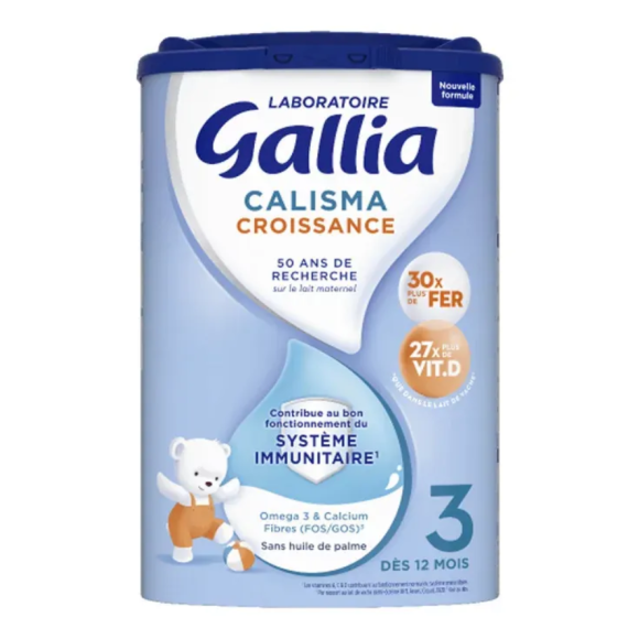 Calisma Wachstum Milchpulver 3. Alter Gallia - Dose von 800g