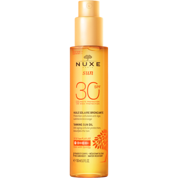 Sonnenbräunungsöl SPF30 Nuxe - Spray mit 150 ml
