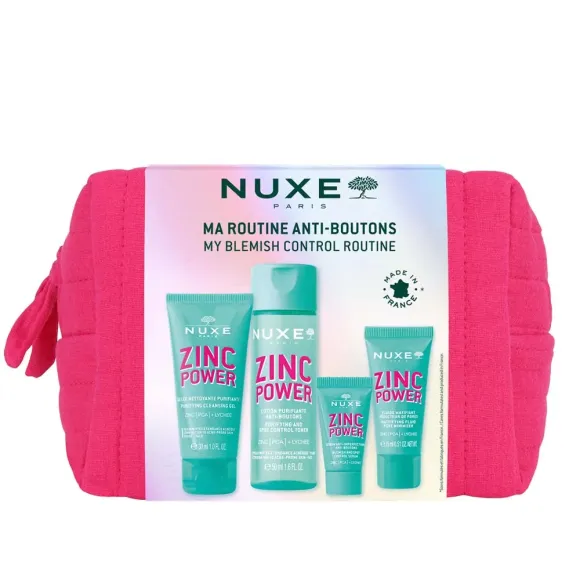 Zinc Power Anti-Pickel-Routine Nuxe - Set mit 4 Produkten