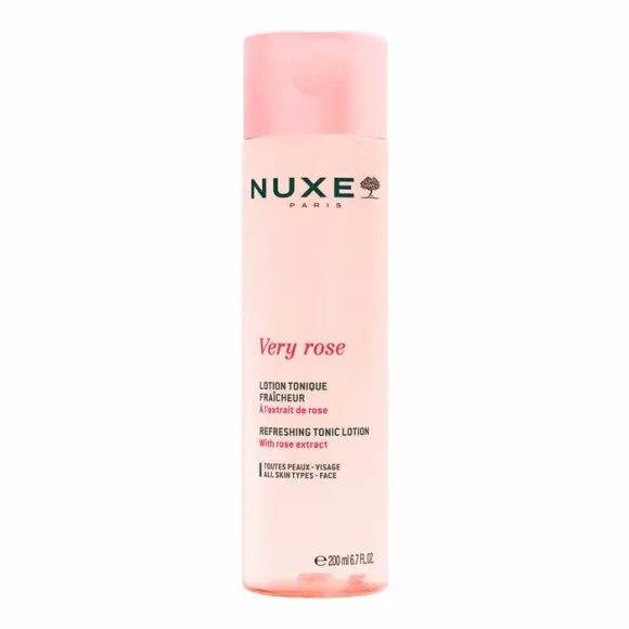 Very Rose Lotion Tonique Frische Nuxe - Flasche 200ml