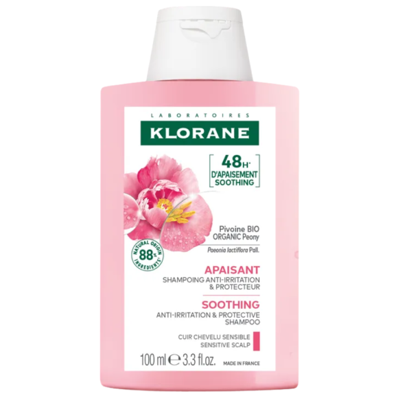 Shampoo gegen Reizungen & schützende Bio-Pfingstrose Klorane - Flasche mit 100 ml