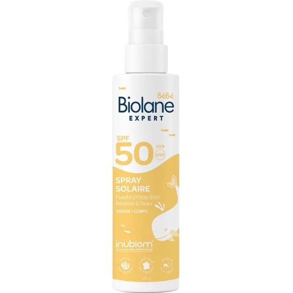 Sonnenschutzcreme Baby SPF50 Biolane - Pumpflasche mit 200 ml