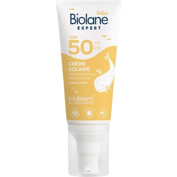 Sonnenschutzcreme Baby SPF50 Biolane - Pumpflasche mit 50ml