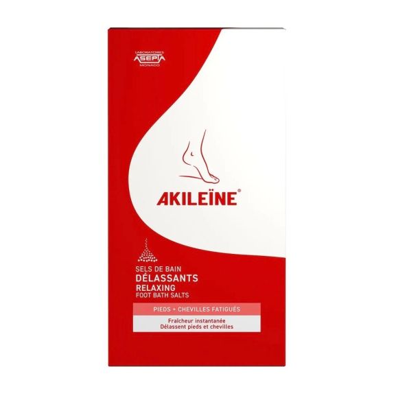 Entspannende Akileïne-Badesalze - Box mit 2 Beuteln à 150g