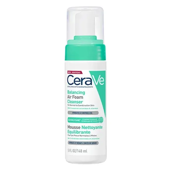 Reinigender Gleichgewichtsschaum Cerave - Pumpflasche mit 148ml