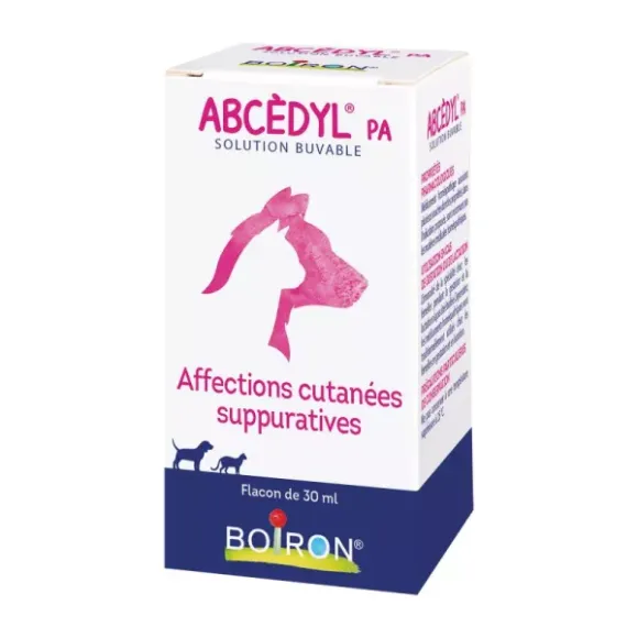Abcèdyl suppurative Hauterkrankungen Boiron - Flasche mit 30 ml