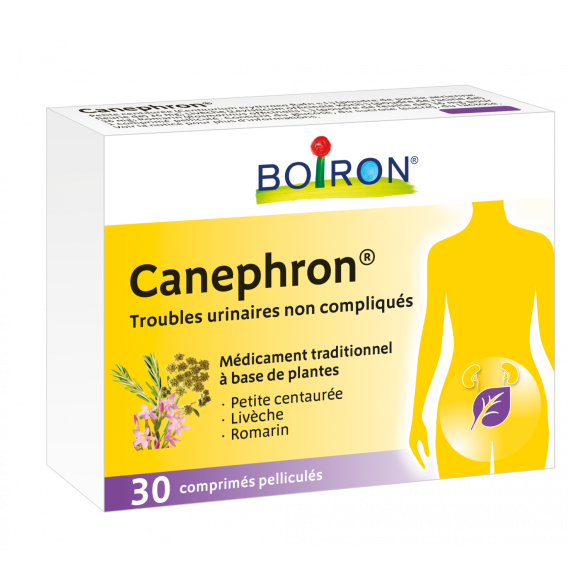 Canephron Boiron - Packung mit 30 filmbeschichteten Tabletten