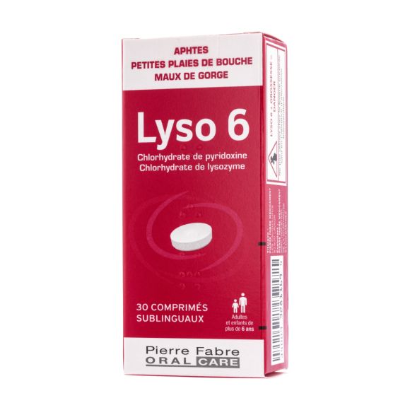Lyso 6 Sublingualtabletten - Packung mit 30 Tabletten