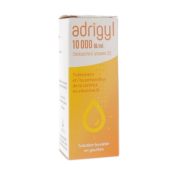 Adrigyl 10000 IE/ml orale Lösung in Tropfen - Flasche mit 10ml
