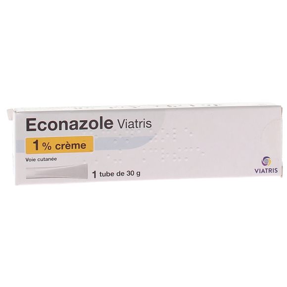 Econazolcreme 1% Viatris - Tube mit 30g