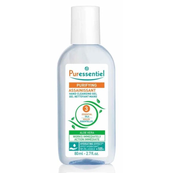 Desinfizierendes antibakterielles Gel Puressentiel - Flasche mit 80 ml