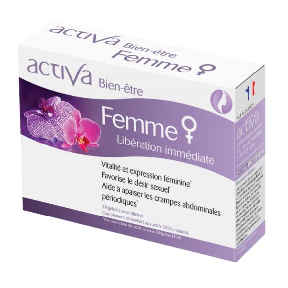 Activa Wohlbefinden Frau - Packung mit 30 Kapseln