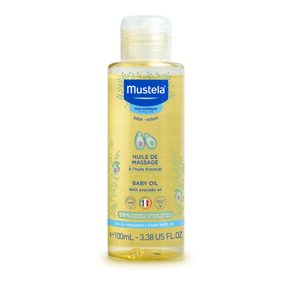Massageöl für normale Haut Mustela - Flasche mit 100 ml