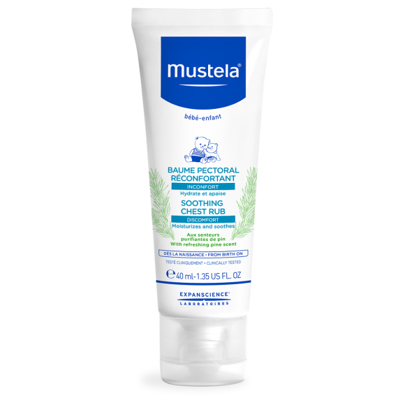 Beruhigender Brustbalsam Mustela - 40ml Tube