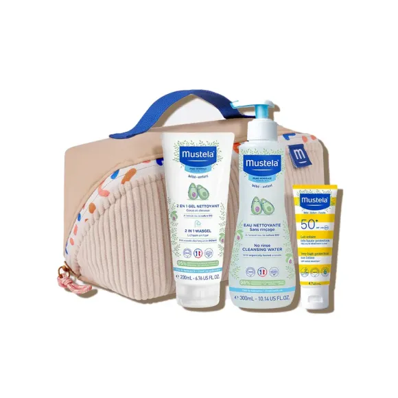 Vanity Urlaub Baby Mustela - Set mit 3 Produkten