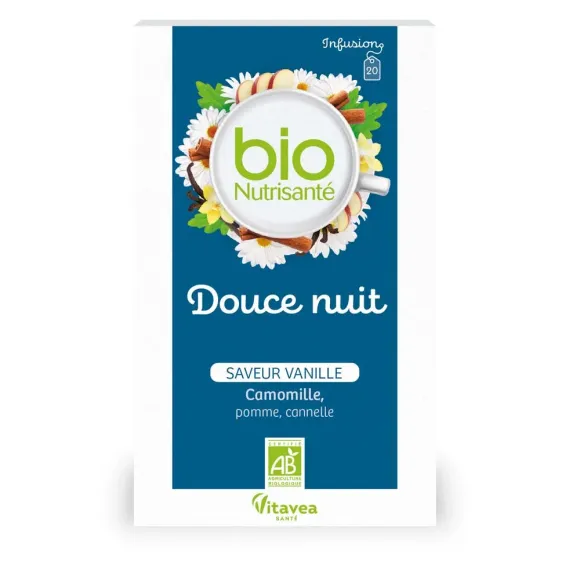 Sanfte Nachtinfusion Nutrisanté - Box mit 20 Beuteln