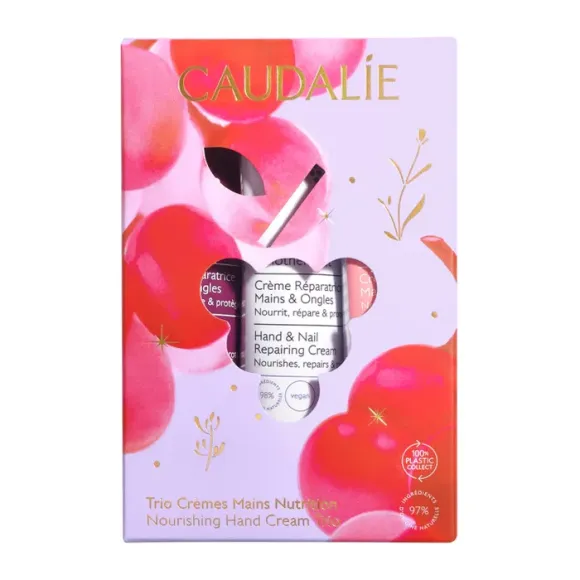 Trio Handcremes Nutrition Caudalie - Set mit 3 Tuben