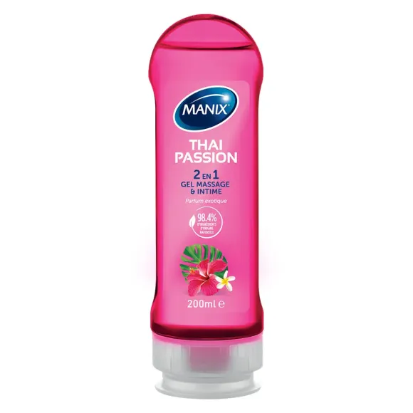 Intimmassagegel 2in1 Thai Passion Manix - Flasche mit 200ml