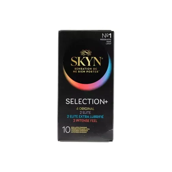 Skyn Auswahl+ Manix - Schachtel mit 10 Kondomen
