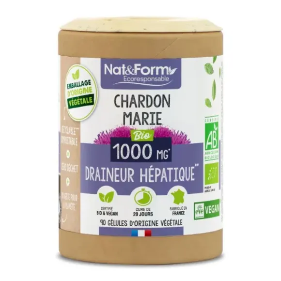 Artischocke Ecoresponsable Nat&Form - Dose von 66 Kapseln