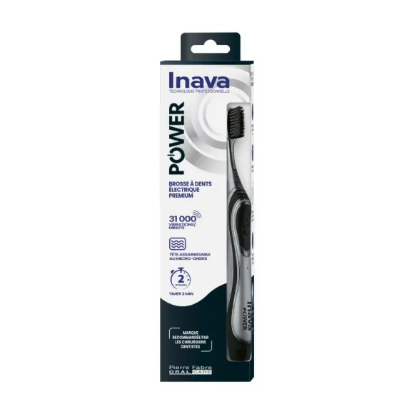 Power Premium-Zahnbürste Inava - 1 elektrische Zahnbürste