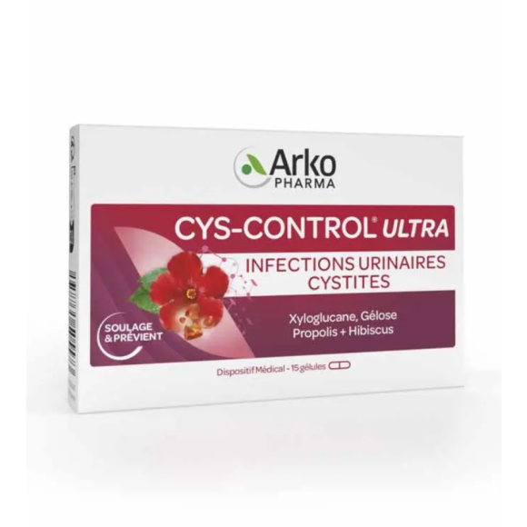 Cys-control ultra Arkopharma - Packung mit 15 Kapseln