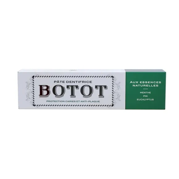 Zahnpasta Minze Kiefer Eukalyptus Botot - Tube mit 75 ml