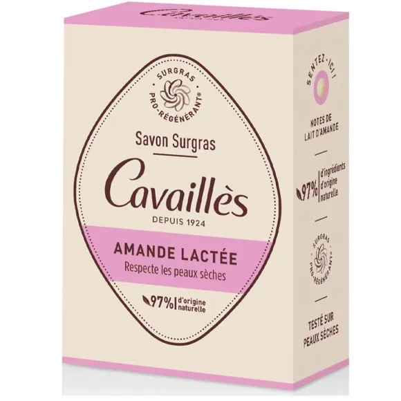 Überfettete Mandelmilchseife Rogé Cavaillès - 100g Stück