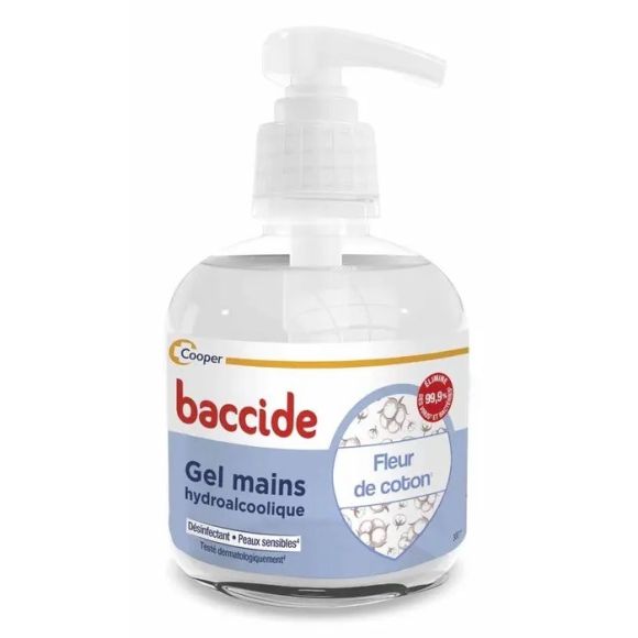 Baccide Baumwollblüten-Hydroalkohol-Gel - Pumpflasche 300 ml