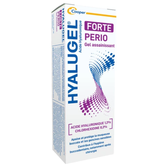 Hyalugel forte perio Gel reinigend Cooper - Tube von 8 ml