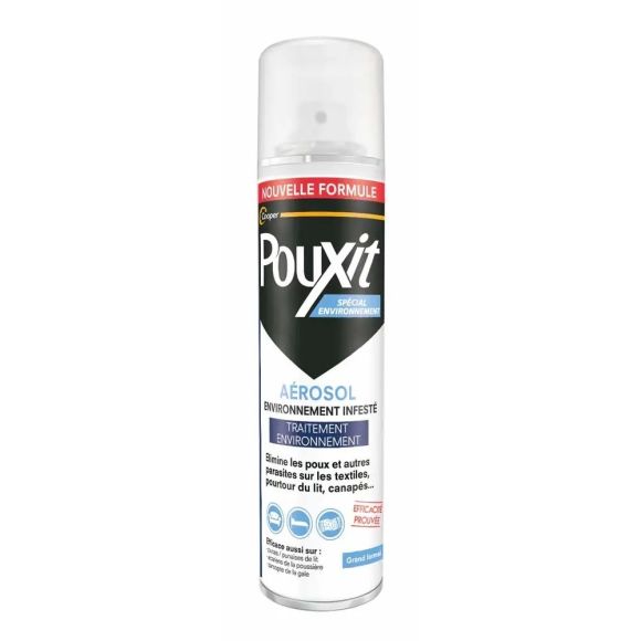 Pouxit Aerosol Spezialumgebung befallen - Spray von 250ml