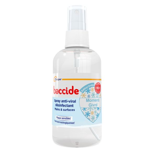 Baccide - 100ml Anti-Virus Desinfektionsspray für Hände & Oberflächen Frostmoment