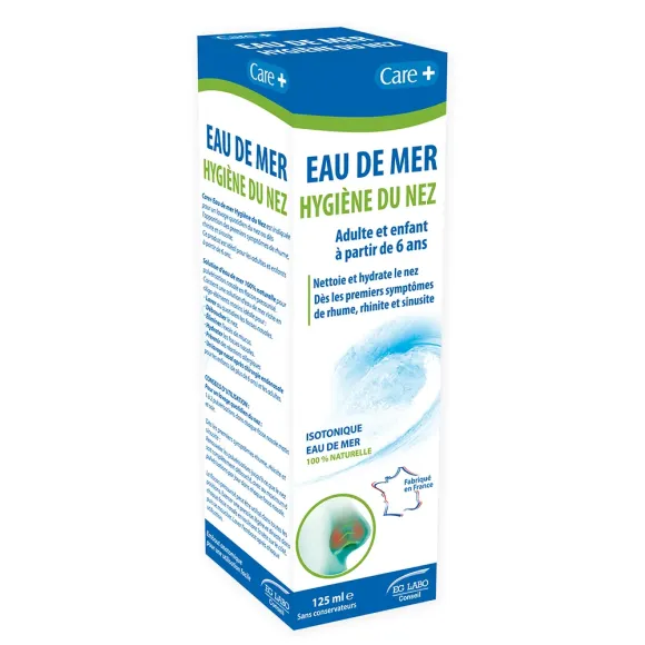Isotonische Meerwasser Nasenpflege Care+ EG Labo - Spray 125ml