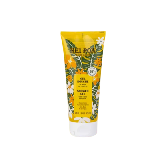 Duschgel mit Monoi Hei Poa - Tube mit 200ml