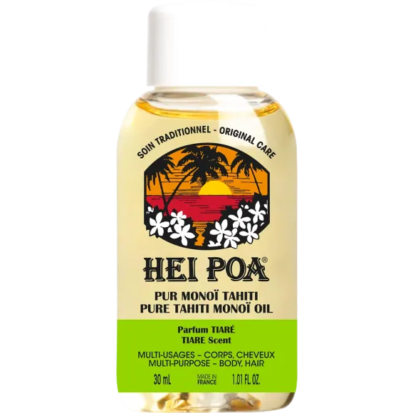 Reines Monoï Tahiti Duft Tiaré Hei Poa - Flasche 30ml