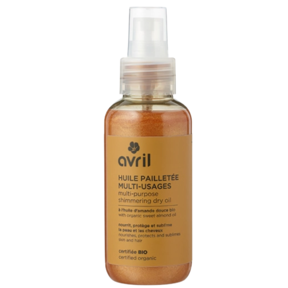 Bio Multi-Purpose Glitter Oil Avril - 100ml Spray
