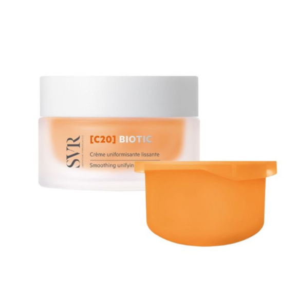 C20 Biotic Creme glättende und ausgleichende SVR - Nachfüllpackung von 50 ml