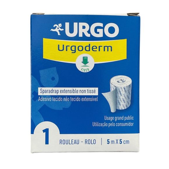 Urgoderm dehnbarer Vliesverband Urgo - Rolle von 5mx5cm