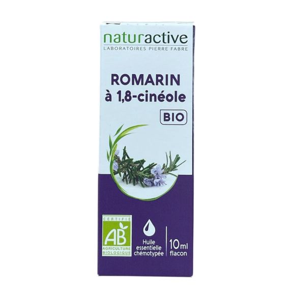 Ätherisches Öl Rosmarin mit 1,8-Cineol bio Naturactive - Flasche mit 10 ml