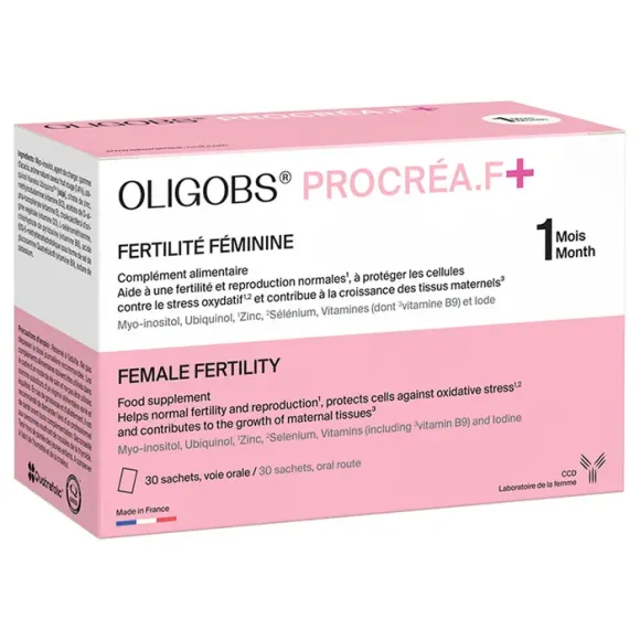 Oligobs Procréa.F+ Laboratoire CCD - Packung mit 30 Beuteln