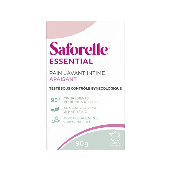 Essential Pain waschendes Intimseifen beruhigend Saforelle - Seife von 90g