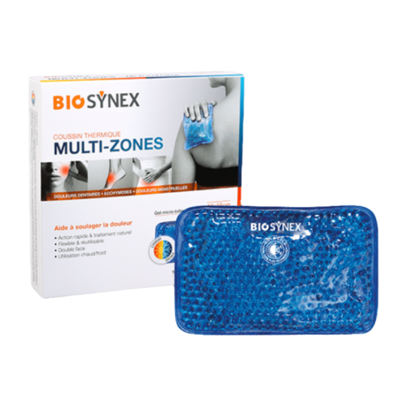 Wärmekissen mit mehreren Zonen Biosynex - ein Kissen von 10 x 15 cm