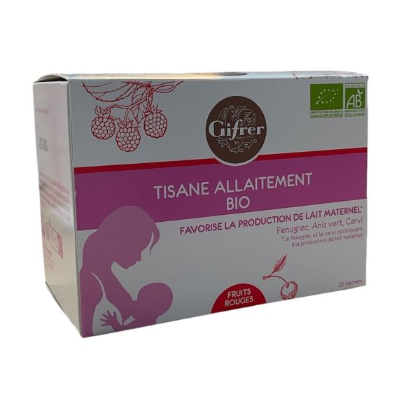 Bio-Stilltee mit roten Früchten Gifrer - 20 Beutel