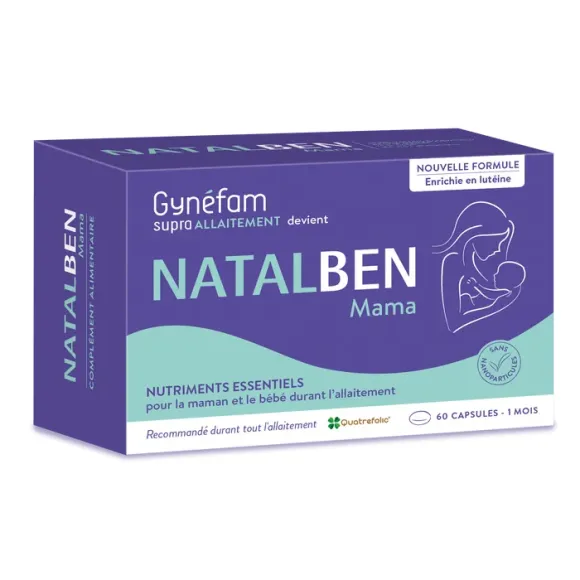 Natalben Mama Laboratoire Effik - Packung mit 60 Kapseln