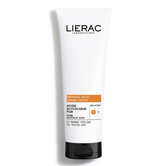 Protokoll für die Peeling-Maske mit reiner Glykolsäure-Lierac - Tube mit 75 ml