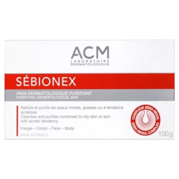 Sébionex dermatologisches reinigendes Waschstück ACM - 100g Seife
