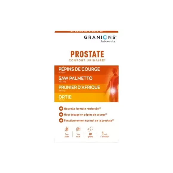 Granions Prostata - Packung mit 60 Kapseln